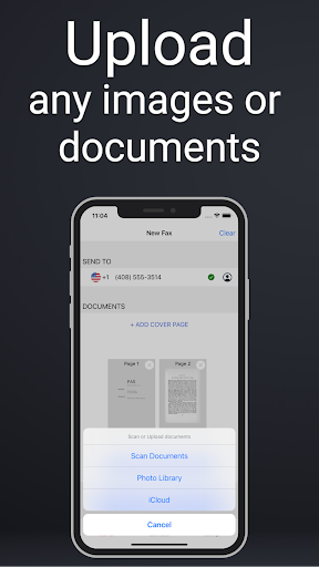 Send & Receive Fax by Phone - عکس برنامه موبایلی اندروید