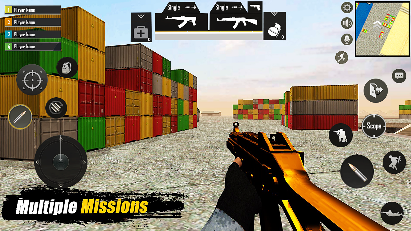 Battle Combat Free Fire Squad Game for Android