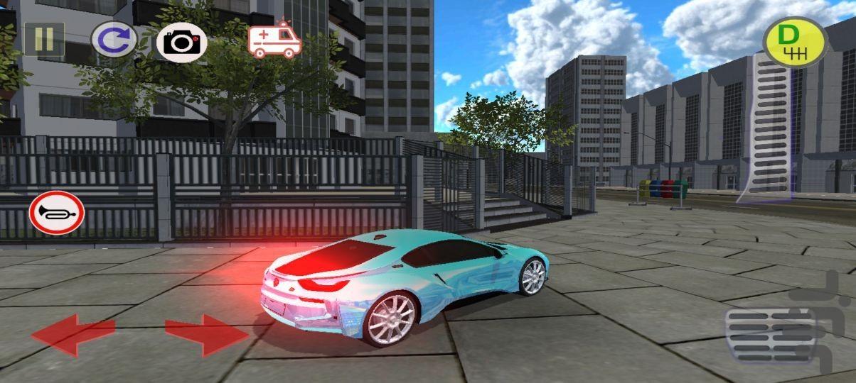 بازی ماشین بی ام و - Gameplay image of android game