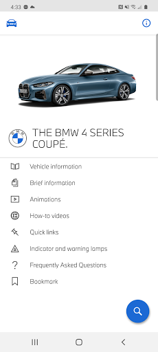 BMW Driver's Guide - Image screenshot of android app