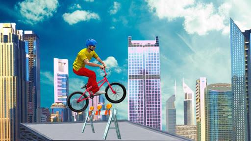 BMX Bike Stunt - Gameplay image of android game