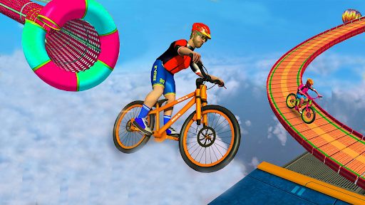 Crazy Cycle Game - bmx Stunts - عکس برنامه موبایلی اندروید