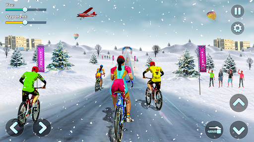 BMX Cycle Race: Cycle Stunts - Gameplay image of android game