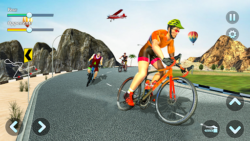 BMX Cycle Race: Cycle Stunts - Gameplay image of android game