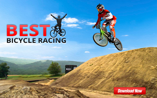 BMX Mountain Climb – MTB Hill & Bicycle Racing - Image screenshot of android app