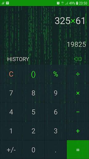 Hacker Calculator - Image screenshot of android app