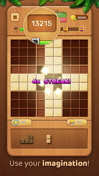 Wood Block -Sudoku Puzzle Game - عکس برنامه موبایلی اندروید