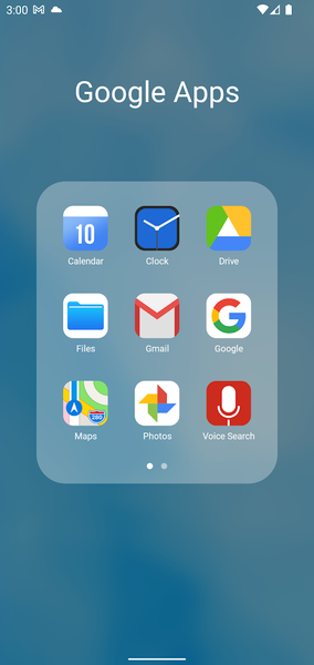 iOS Launcher - Image screenshot of android app