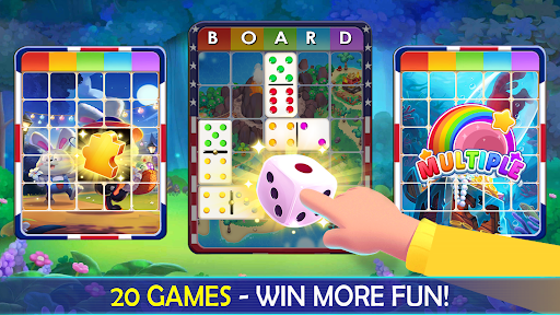 Dominoes - 5 Board Game Domino - Gameplay image of android game