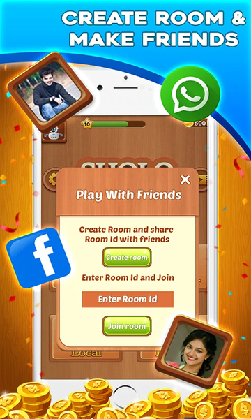 Damru Bead ۱۶: Sholo Guti Game - عکس بازی موبایلی اندروید