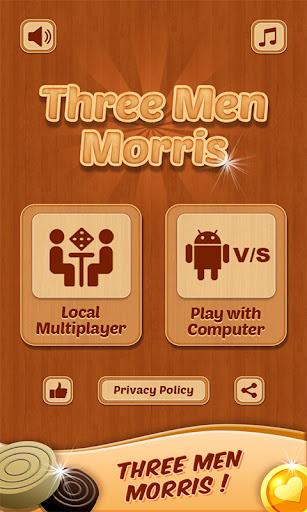 Three Men's Morris Board Game - Image screenshot of android app