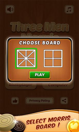 Three Men's Morris Board Game - Image screenshot of android app