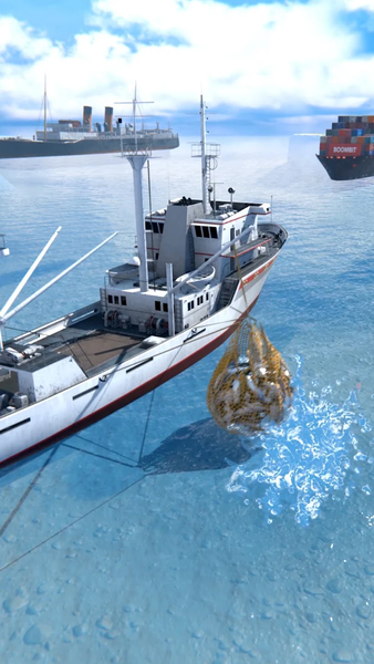 Boat Fishing Simulator - عکس بازی موبایلی اندروید