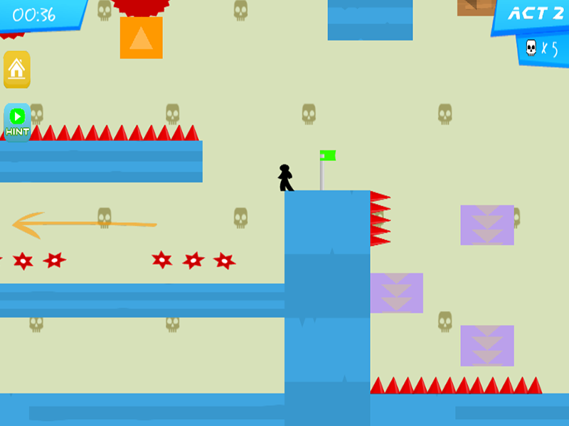 Stickman Parkour : Spike - عکس بازی موبایلی اندروید