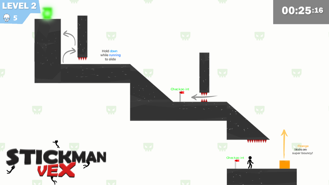 Vex ۲ : Stickman Impaled - عکس بازی موبایلی اندروید