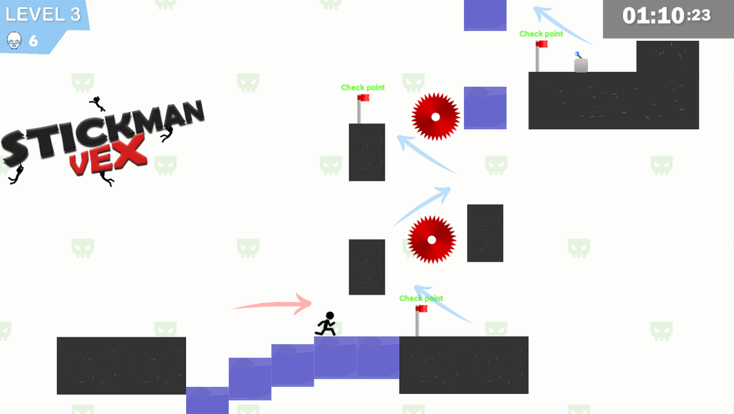 Vex ۲ : Stickman Impaled - عکس بازی موبایلی اندروید