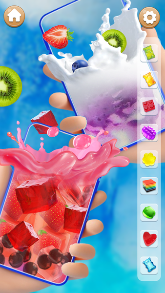iBoba - Antistress Milk Tea - Gameplay image of android game