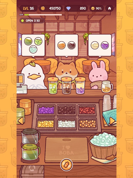 Boba Tale - Gameplay image of android game