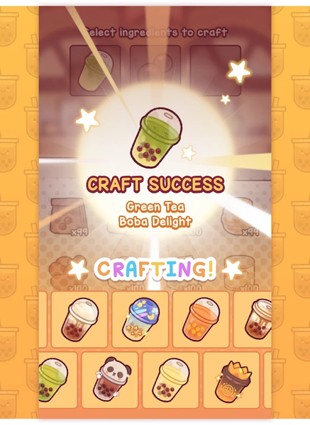 Boba Tale - Gameplay image of android game