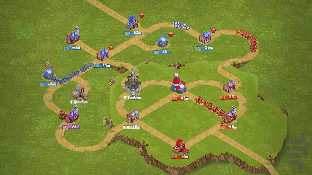 Lord of Castles: Tower defense - Gameplay image of android game