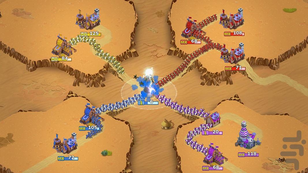 Lord of Castles: Tower defense - Gameplay image of android game