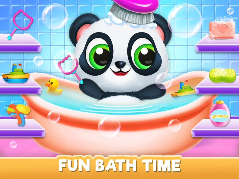 Cute Panda Care : Panda Game - عکس بازی موبایلی اندروید