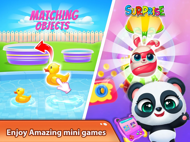 Cute Panda Care : Panda Game - عکس بازی موبایلی اندروید