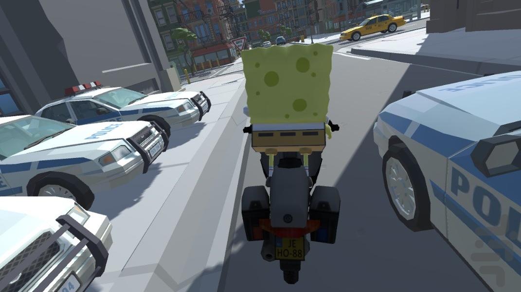 Sponge Bob Magic Rider - Gameplay image of android game