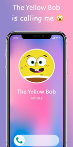 Bob Yellow Video Call Sponge - عکس برنامه موبایلی اندروید