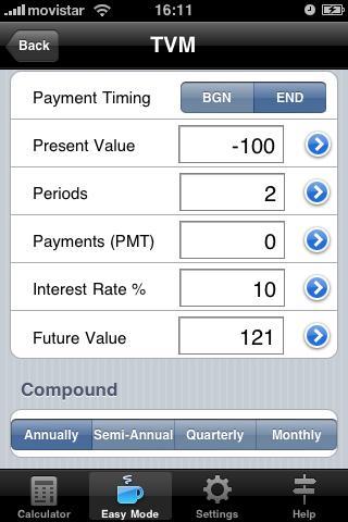Financial Calculator Trial - عکس برنامه موبایلی اندروید