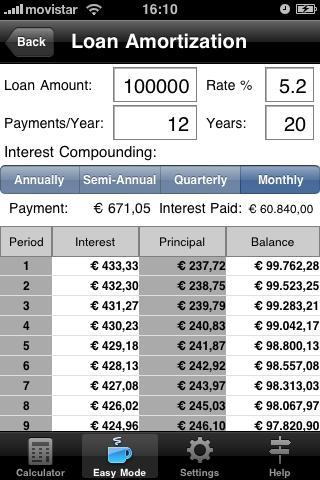 Financial Calculator Trial - عکس برنامه موبایلی اندروید