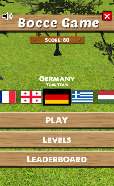 Bocce Game - Image screenshot of android app