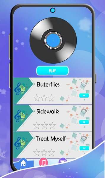 Piper Rockelle Piano Tiles - Gameplay image of android game