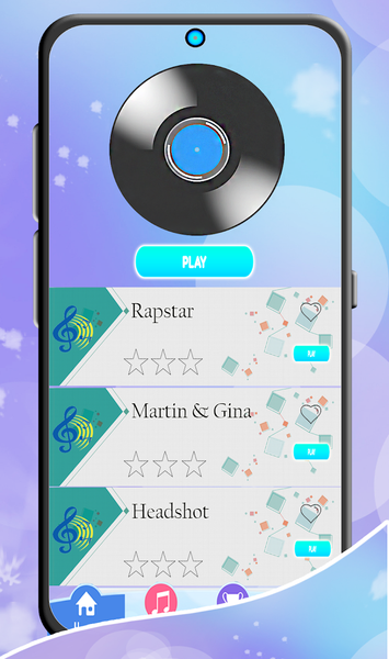 Rapstar - Polo G Piano Tiles - عکس برنامه موبایلی اندروید