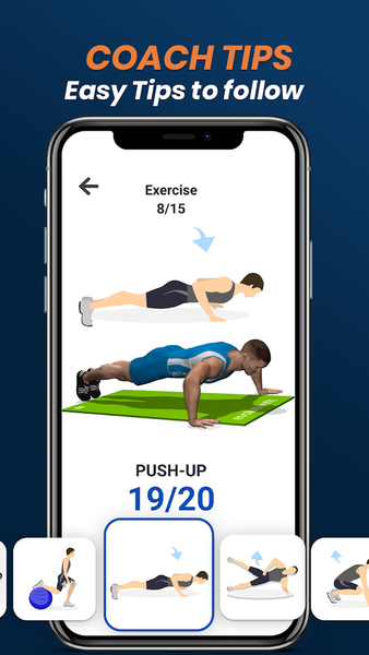 Gym Workouts Fitness Trainings - Image screenshot of android app