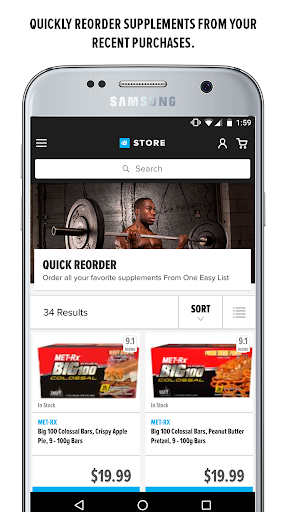 Bodybuilding.com Store - عکس برنامه موبایلی اندروید