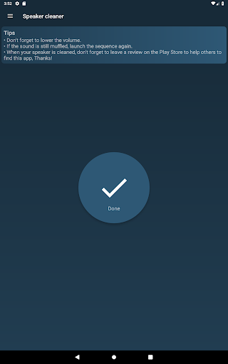 Speaker cleaner - Remove water - عکس برنامه موبایلی اندروید