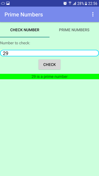 Prime Numbers - عکس برنامه موبایلی اندروید
