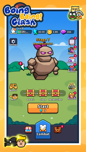 BoingBoing! Clash - عکس بازی موبایلی اندروید