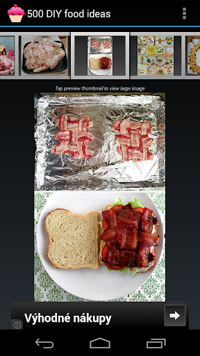 DIY food ideas - Image screenshot of android app