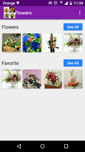 1000 flower arrangements - Image screenshot of android app