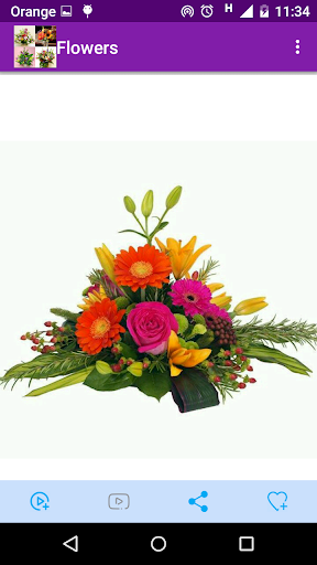 1000 flower arrangements - Image screenshot of android app