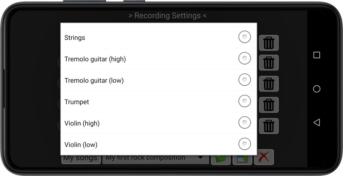 Music Keyboard M-pro - Image screenshot of android app