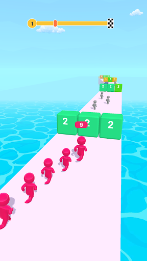 Crowd Run: Count Master game - Image screenshot of android app
