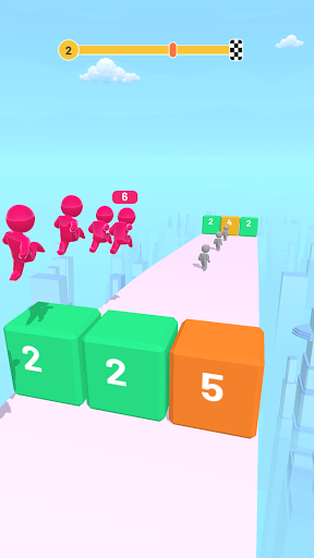 Crowd Run: Count Master game - Image screenshot of android app