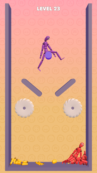 Ragdoll Puzzle: Drop & Break - عکس بازی موبایلی اندروید