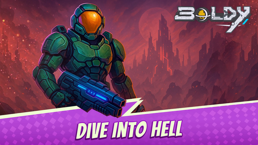 Boldy: Fight for Survival - Gameplay image of android game