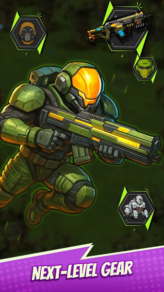 Boldy: Fight for Survival - Gameplay image of android game