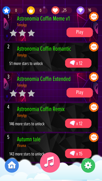 Astronomia Coffin Dance Piano - عکس بازی موبایلی اندروید