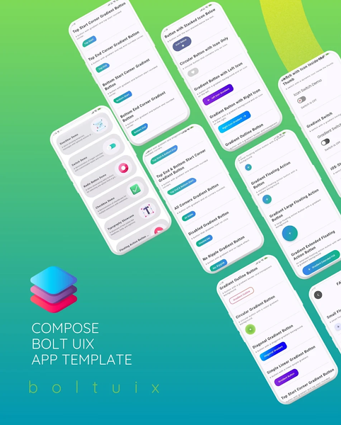 Jetpack Compose Template - عکس برنامه موبایلی اندروید
